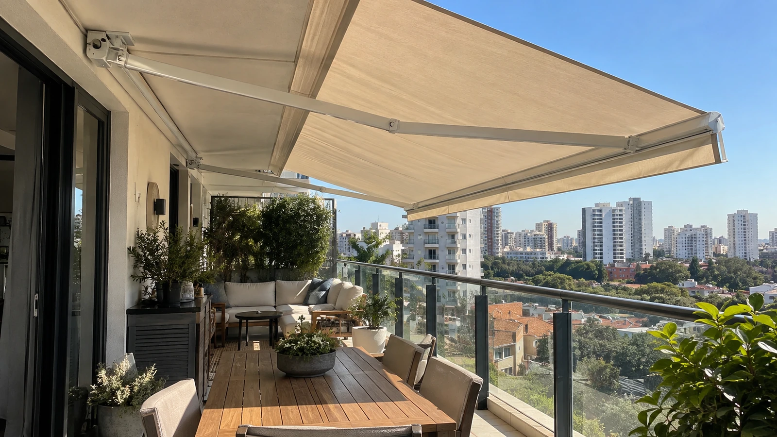 Toldo automatizado em Brasília DF